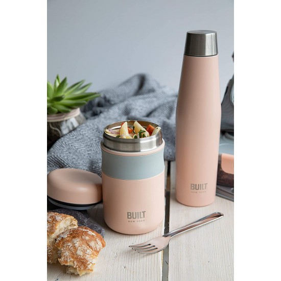 Shop quality Built Double Wall Vacuum Insulated Flask for Hot and Cold Foods, 490 ml, Pale Pink in Kenya from vituzote.com Shop in-store or online and get countrywide delivery!