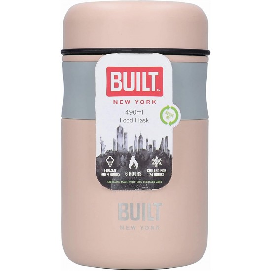 Shop quality Built Double Wall Vacuum Insulated Flask for Hot and Cold Foods, 490 ml, Pale Pink in Kenya from vituzote.com Shop in-store or online and get countrywide delivery!