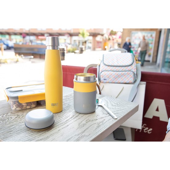 Shop quality Built Stylist Double Wall Vacuum Insulated Flask for Hot and Cold Foods, 490 ml, Grey in Kenya from vituzote.com Shop in-store or online and get countrywide delivery!