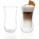 Stolzle Double Walled  Coffee n' More Tumblers,330 ML, Set of 2 - Gift Boxed  (Made in Germany)