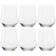 Stolzle Revolution Whisky/Scotch Glass/Tumbler, Set of Six (6) , 370 ml 