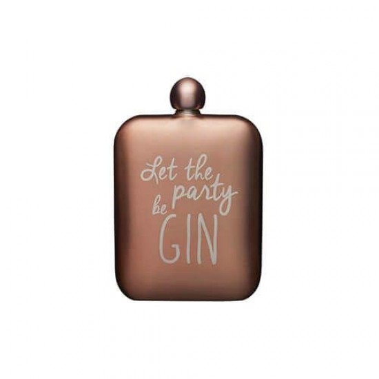 Shop quality BarCraft Stainless Steel Pink Hip Flask Let The Party Be Gin, 75ml in Kenya from vituzote.com Shop in-store or online and get countrywide delivery!