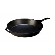 Lodge Pre-Seasoned Cast-Iron Skillet, 15-inch