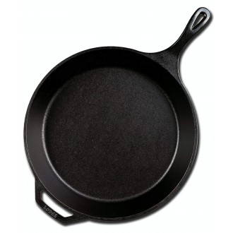 Lodge Pre-Seasoned Cast-Iron Skillet, 15-inch