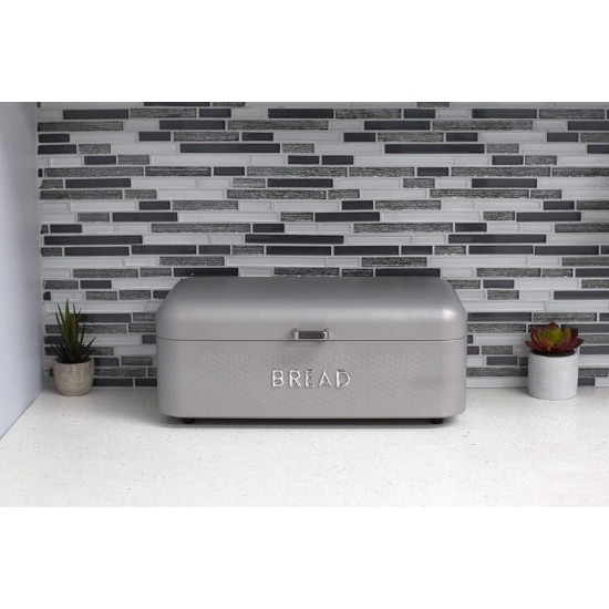 Shop quality Home Basics Bread Box for Kitchen Counter Dry Food Storage Container, Bin, Store Bread Loaf etc, Grey in Kenya from vituzote.com Shop in-store or online and get countrywide delivery!