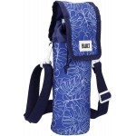 BUILT Insulated Bottle Bag with Shoulder Strap - 'Abundance' Design