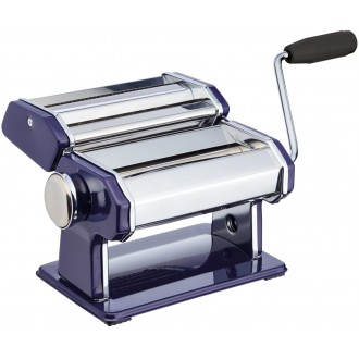 World of Flavours Stainless Steel Pasta Maker Machine - Blue