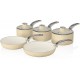 Shop quality Swan Retro Cookware Pan Set Non-Stick Ceramic Coating, Aluminium, Cream, 5 Piece in Kenya from vituzote.com Shop in-store or online and get countrywide delivery!