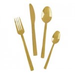 Mikasa Ciara Diseno 16 Piece Cutlery Set - Gold