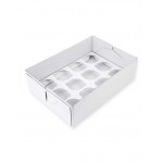 PME Cupcake Box 12 Hole, Standard Height (3.4")