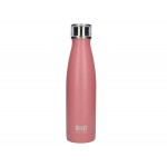 Built Perfect Seal Insulated Stainless Steel Thermal Flask/ Water Bottle with Leakproof Cap, Pink, 480 ml