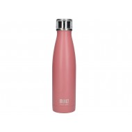 Built Perfect Seal Insulated Stainless Steel Thermal Flask/ Water Bottle with Leakproof Cap, Pink, 480 ml