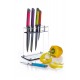 Shop quality Colour-Works 5-Piece Coloured Stainless Steel Knife Set and Acrylic Knife Block -  Brights  Colours in Kenya from vituzote.com Shop in-store or online and get countrywide delivery!