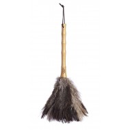 Living Nostalgia Genuine Natural Ostrich Feather Duster, 40 cm (15.5”)