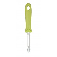 Kitchen Craft Soft-Grip Swivel Potato Peeler, 19 cm (7.5") - Green