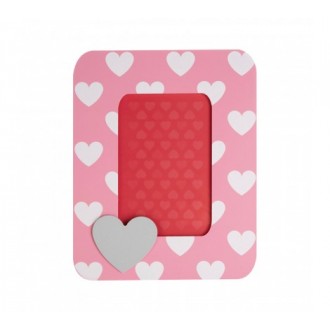 Premier Housewares Kid's Photo Frame- love heart design