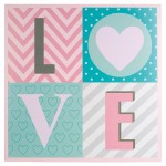 Premier Kids Love Wall Plaque - Multi-Colour