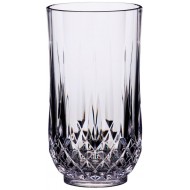 BarCraft Acrylic Cut Glass Tumbler 600ml