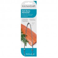 Kitchen Craft Stainless Steel Fish Bone Remover Tweezers, 12 cm