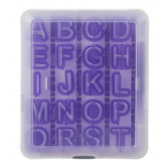 Wilton 40 Piece Alphabet & Numbers Fondant Cut-Outs Set