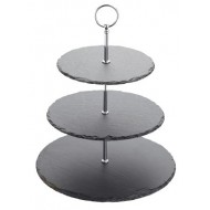 Artesà Slate 3-Tier Cake Stand / Serving Set