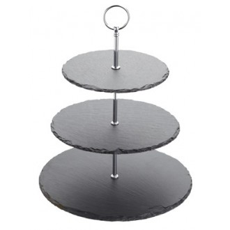 Artesà Slate 3-Tier Cake Stand / Serving Set