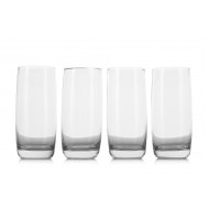 Oberglas Longdrink Glasses, 390ml, Set of 4 Glasses ( Made in Germany), Gift Boxed