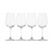 Oberglas Sensation 4 White Wine Glasses, Set of 4  Glasses ( Made in Germany), Gift Boxed