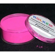 Rolkem - Fuchsia Concentrated - Edible Dust Icing Colour, 10ml 