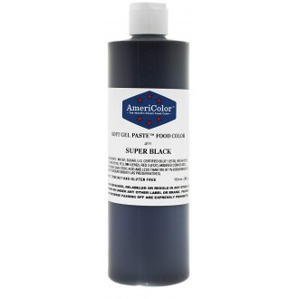 AmeriColor Super Black, Soft Gel Paste 399ml