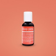 Chefmaster Liqua-Gel Deep Pink - 0.70 oz. / 20 ml