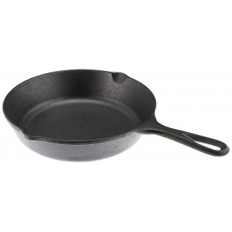 Lodge Pre-Seasoned Cast-Iron 8-Inch Skillet