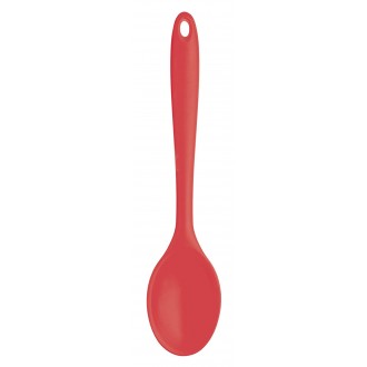 Colourworks Silicone Cooking Spoon, 27 cm - Red