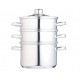 Shop quality Kitchen Craft Induction-Safe Stainless Steel 3-Tier Food Steamer Pan / Stock Pot, 2.5 Liters Capacity in Kenya from vituzote.com Shop in-store or online and get countrywide delivery!