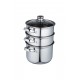 Shop quality Kitchen Craft Induction-Safe Stainless Steel 3-Tier Food Steamer Pan / Stock Pot, 2.5 Liters Capacity in Kenya from vituzote.com Shop in-store or online and get countrywide delivery!