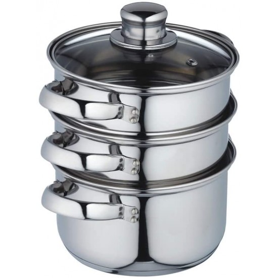 Shop quality Kitchen Craft Stainless Steel Three Tier, 16cm Steamer in Kenya from vituzote.com Shop in-store or online and get countrywide delivery!