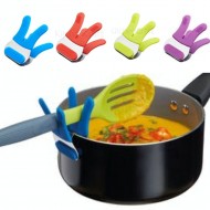 Colourworks Utensil Pan Clip, Silicone