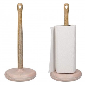 Kitchen Craft Serenity Towel Holder ( Pink Marble Look)