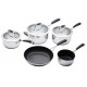 Shop quality Master Class 5 Piece Deluxe Stainless Steel Cookware Set - Premium Double layer Quantum II non-stick coating in Kenya from vituzote.com Shop in-store or online and get countrywide delivery!