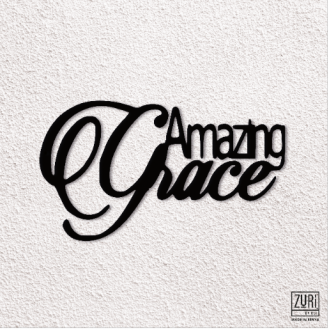 Zuri Amazing Grace Metal Wall Art - Made in Kenya