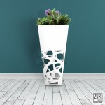 Zuri Trapezium Planter, 22 inches Height