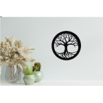 Zuri Tree Of Life Circular Metal Wall Art