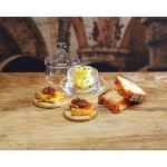 Artesa Glass Mini Butter Cloche, 9 cm diameter