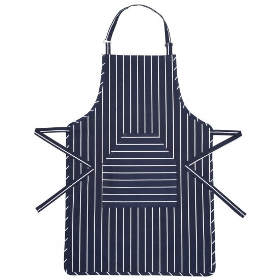 Shop quality Kitchen Craft Butcher s Stripe Apron with Adjustable Neck Straps-Blue in Kenya from vituzote.com Shop in-store or online and get countrywide delivery!