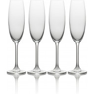 Mikasa Julie Set Of 4 237ml Flute Glasses