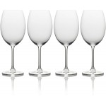 Mikasa Julie Set of 4 Bordeaux Wine Glasses, 610ml