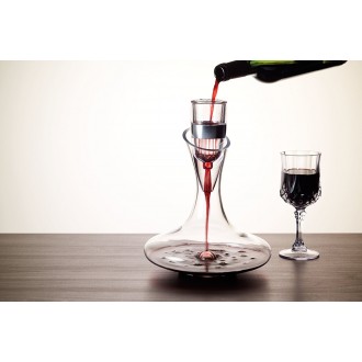 BarCraft Plastic Wine Aerator, Clear