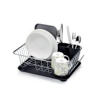 Kitchen Craft Dish Drainer Rack with Drip Tray, 42cm 