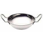 Kitchen Craft Indian Stainless Steel Balti Dish, 26cm