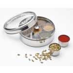 World Of Flavours Indian Stainless Steel Masala Dabba